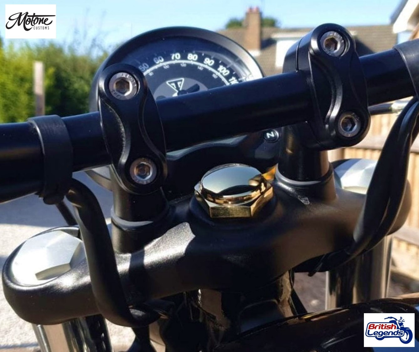 Solid Brass Steering Stem Nut