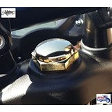 Tuerca de la cabeza de dirección de bronce pulido