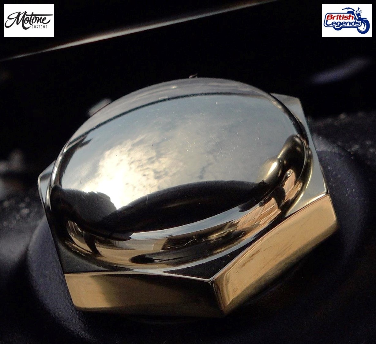 Solid Brass Steering Stem Nut