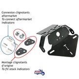 Soporte Matrícula Corto para Triumph Scrambler 1200