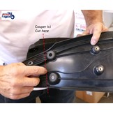 Porte-Plaque Court pour Triumph Scrambler 1200