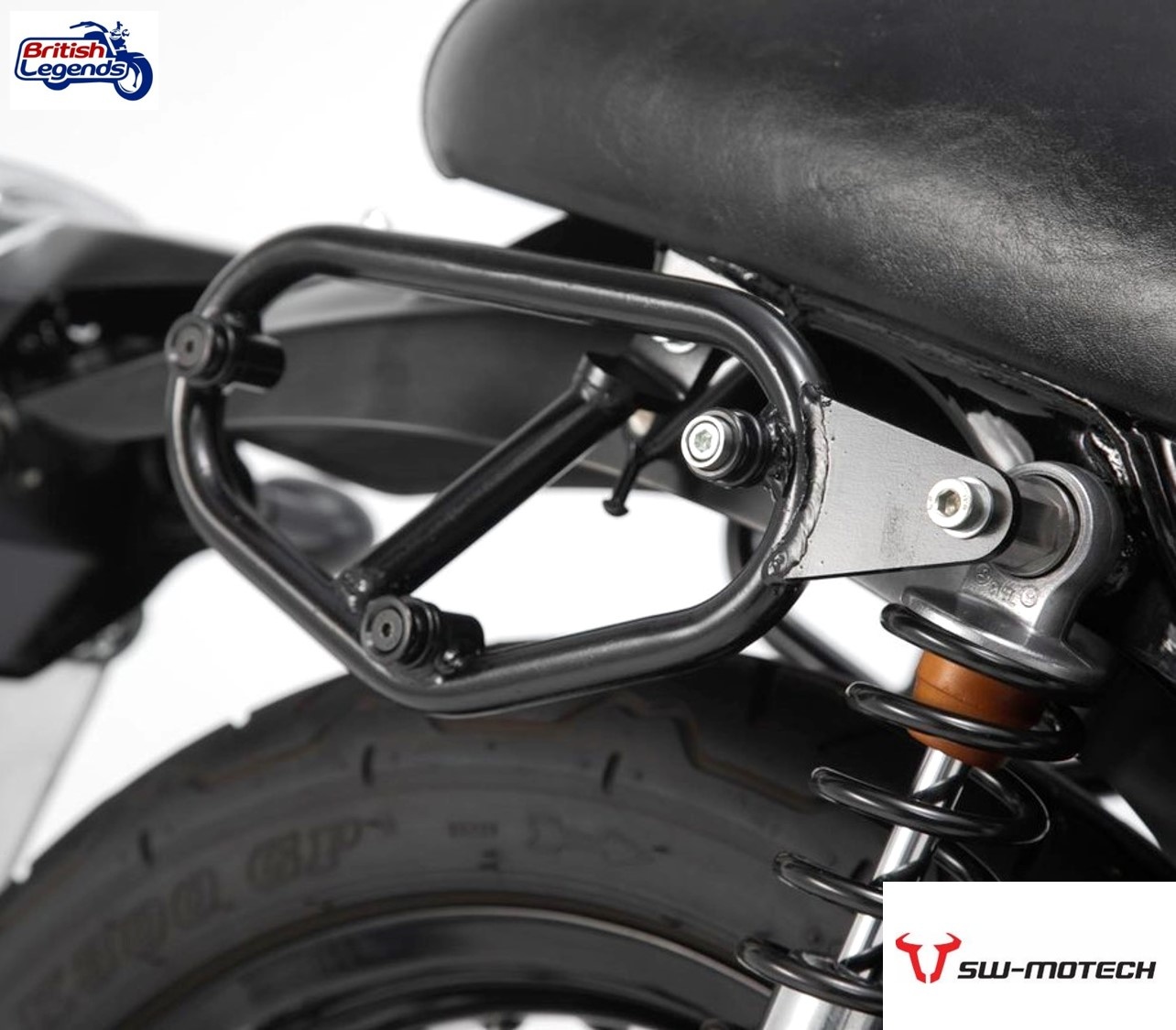 Bolsa Laterale + Soporte para Kawasaki W800