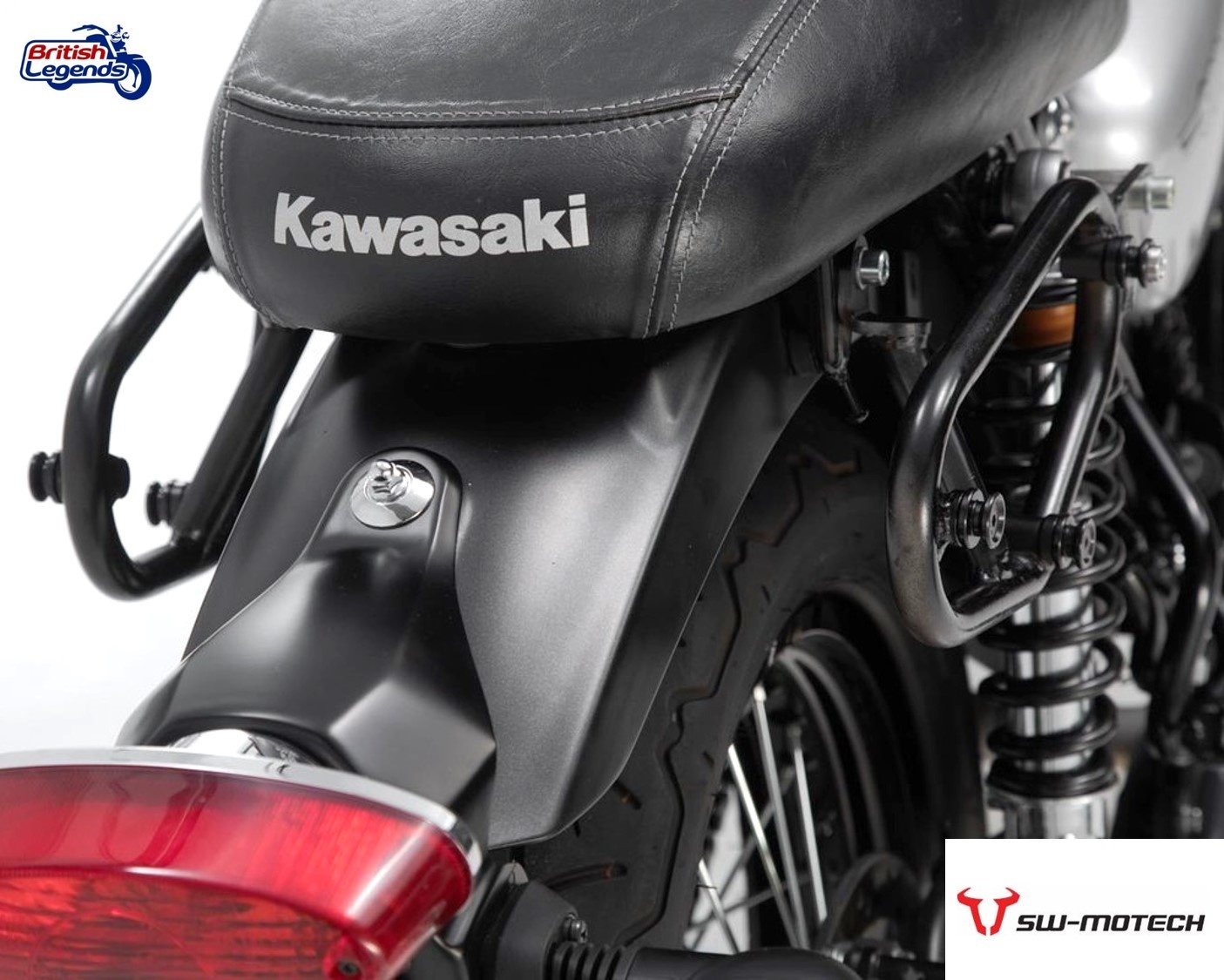 Barre + Sacoche Toile pour Kawasaki W800