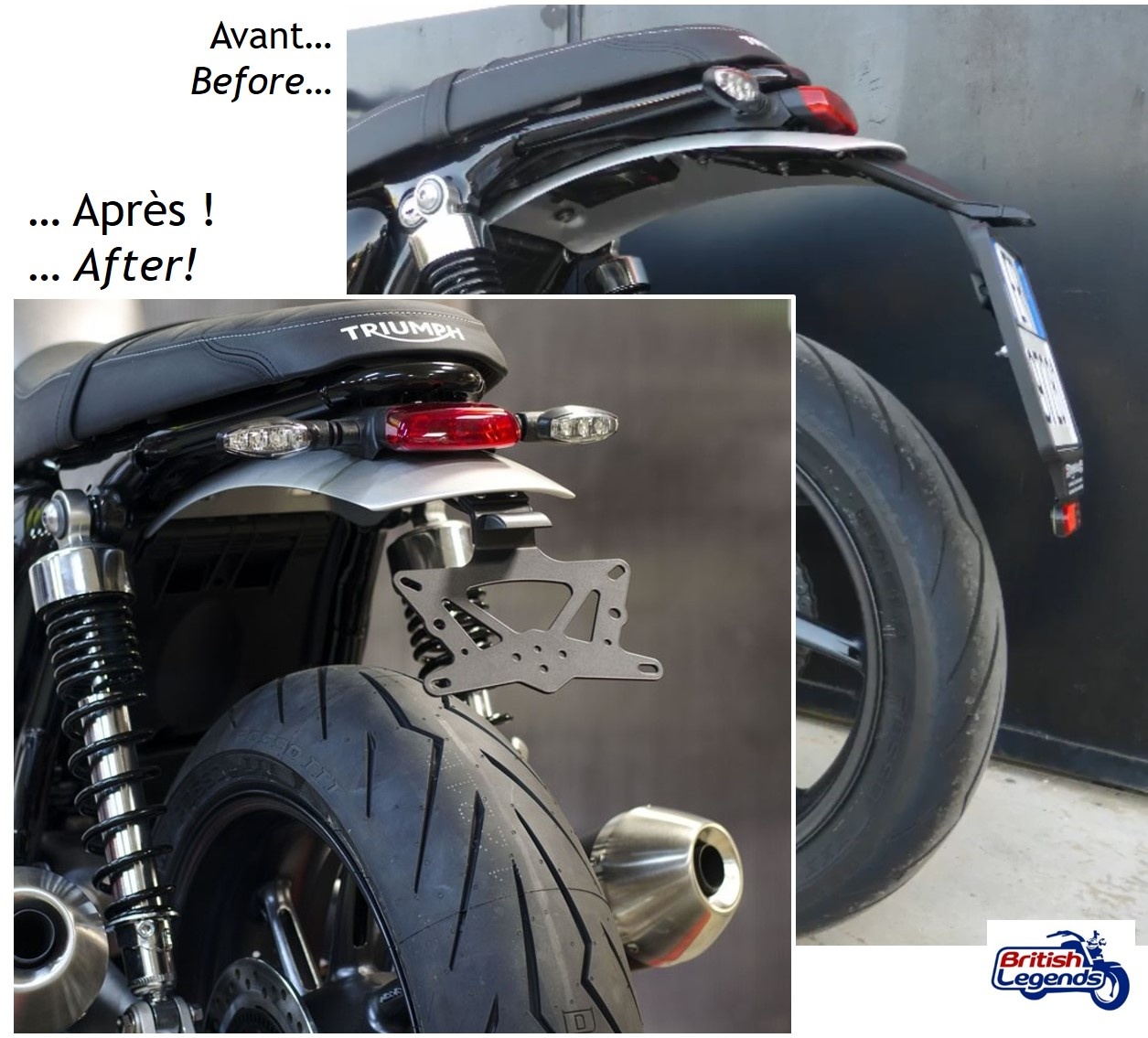 Kit Arrière Court pour Triumph Speed Twin 1200