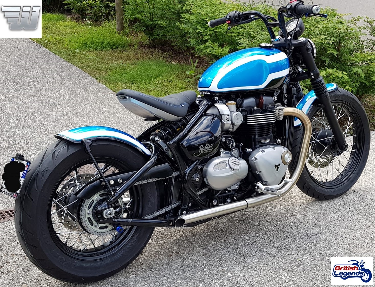 Kit Guardabarros Trasero para Triumph Bobber