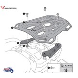 Porte-Paquet & Support Top-Case pour Triumph Tiger