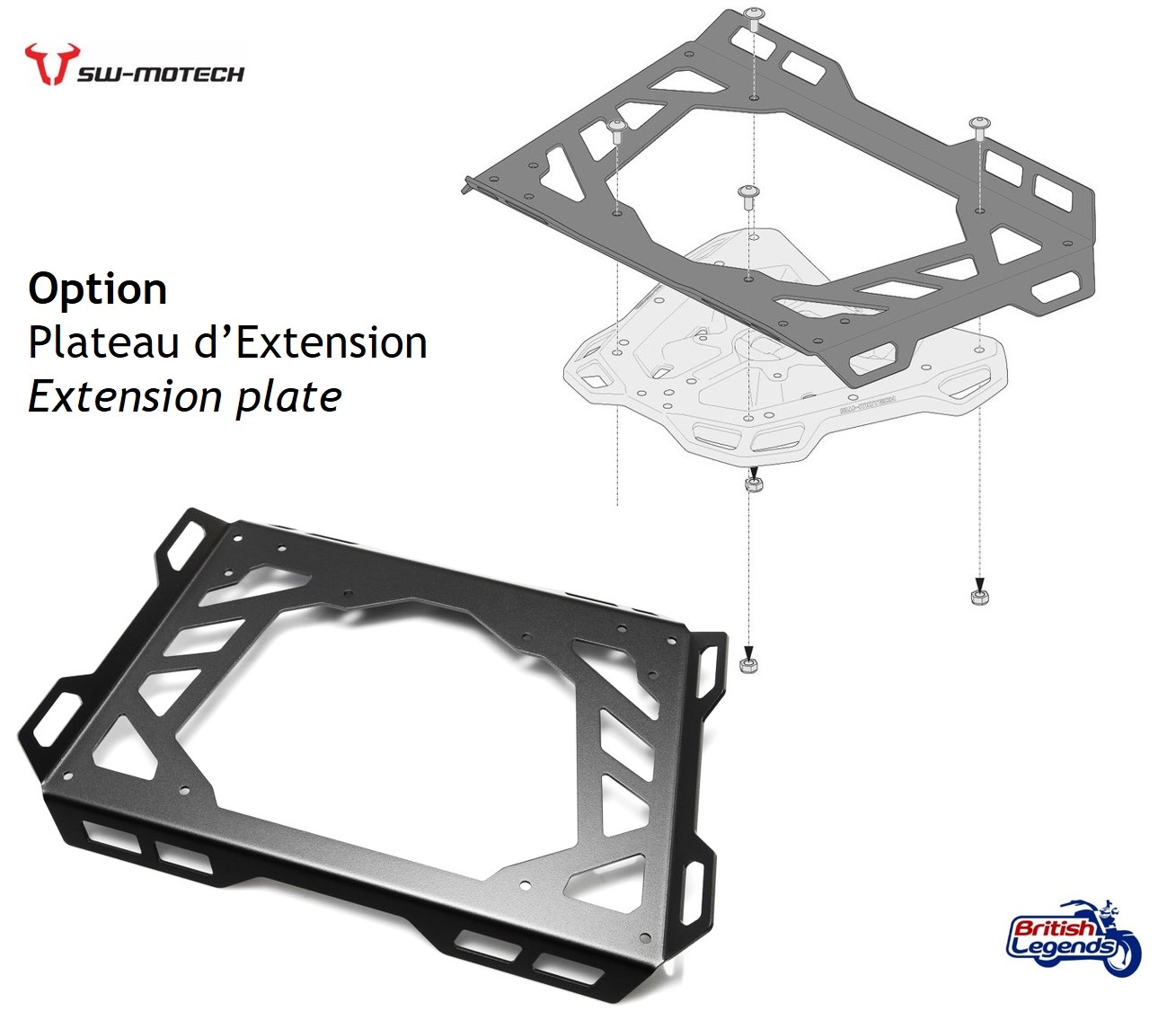 Luggage Rack Triumph Tiger 800/850/900