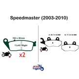 Plaquettes Sintérisées pour Triumph America & Speedmaster