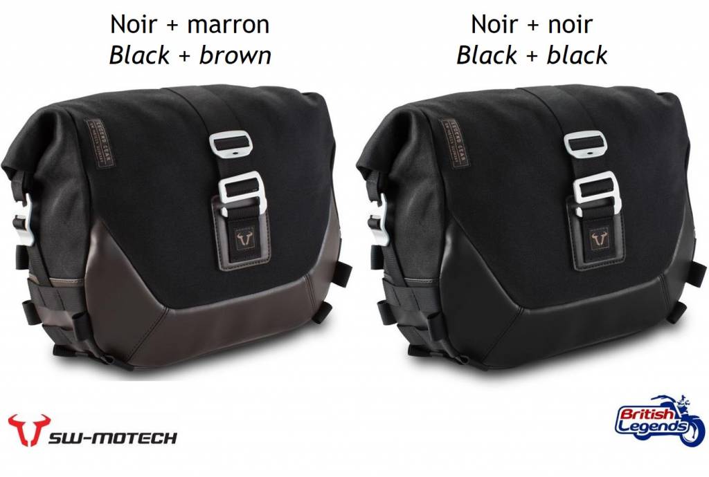 Bolsa Laterale + Soporte para Royal-Enfield