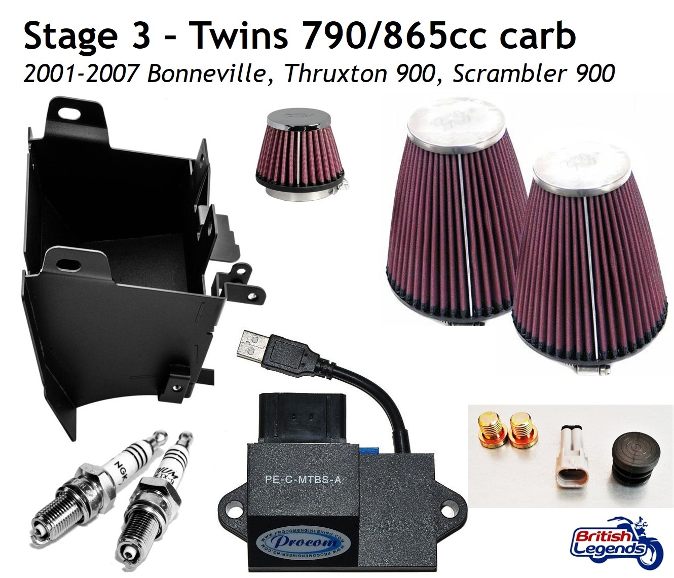 Préparation Moteur pour Triumph Twins 790/865cc