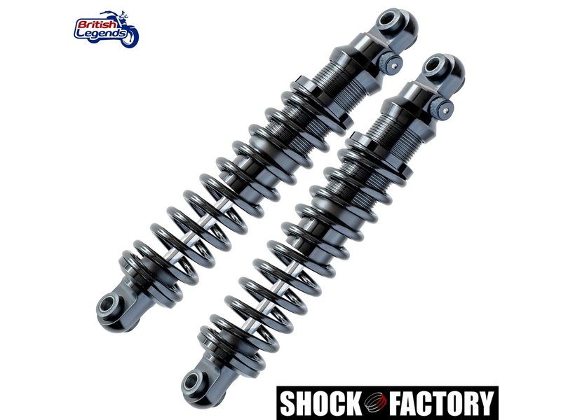 Paire Amortisseurs Shock Factory 2WIN pour HECHARD SIDECAR fourche balancier 320mm main image 1