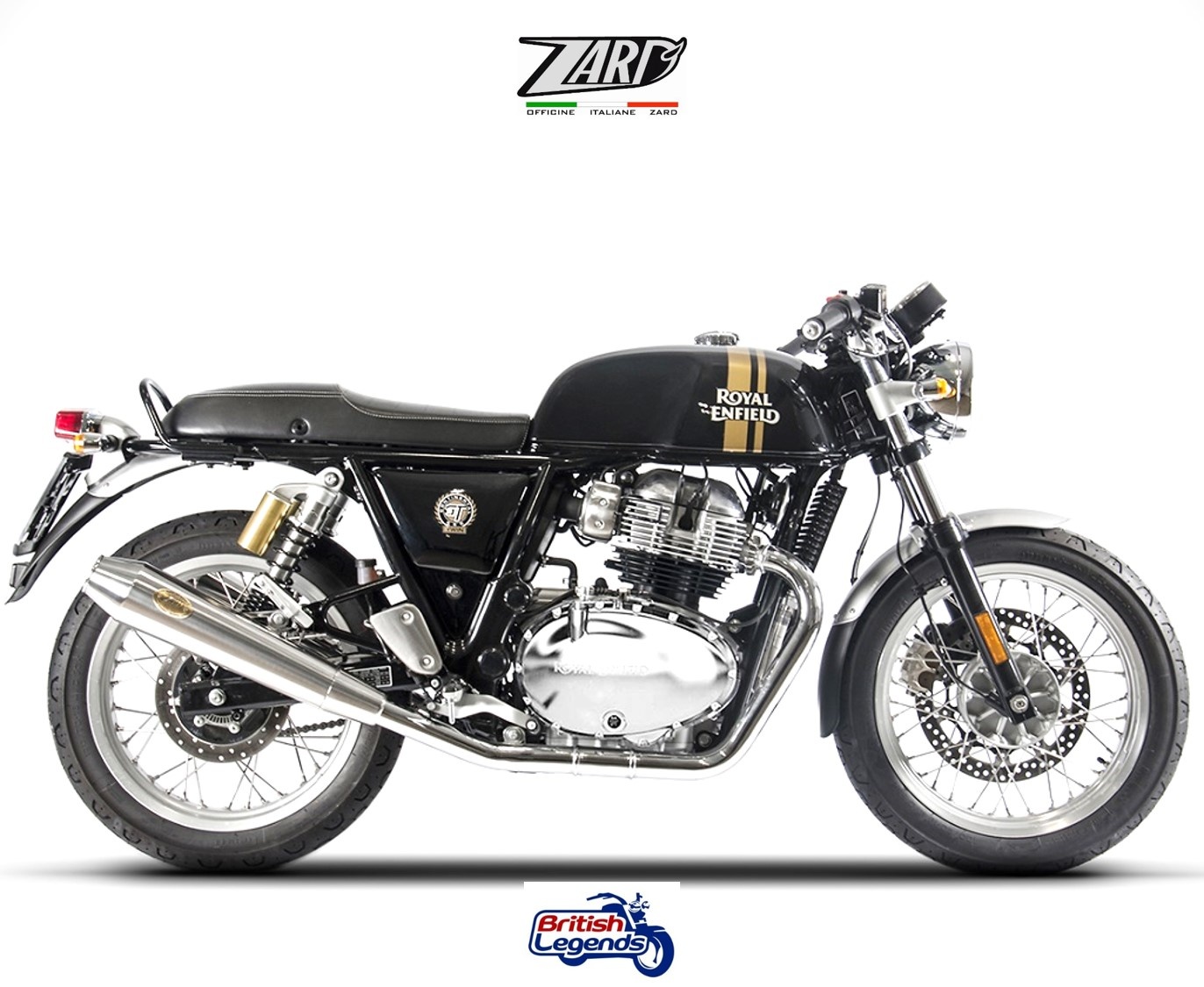Silencieux Zard pour Royal-Enfield 650cc