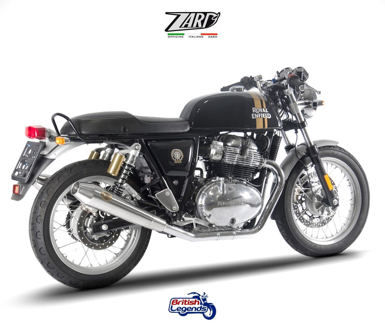 Silencieux Zard pour Royal-Enfield 650cc
