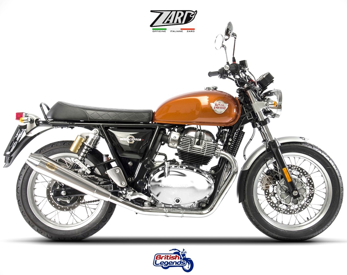 Silencieux Zard pour Royal-Enfield 650cc