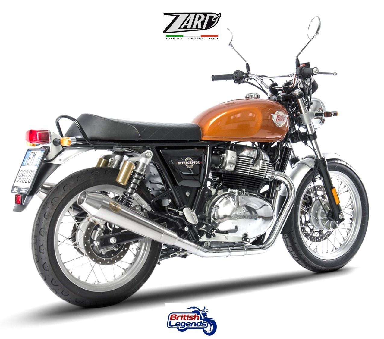 Silencieux Zard pour Royal-Enfield 650cc