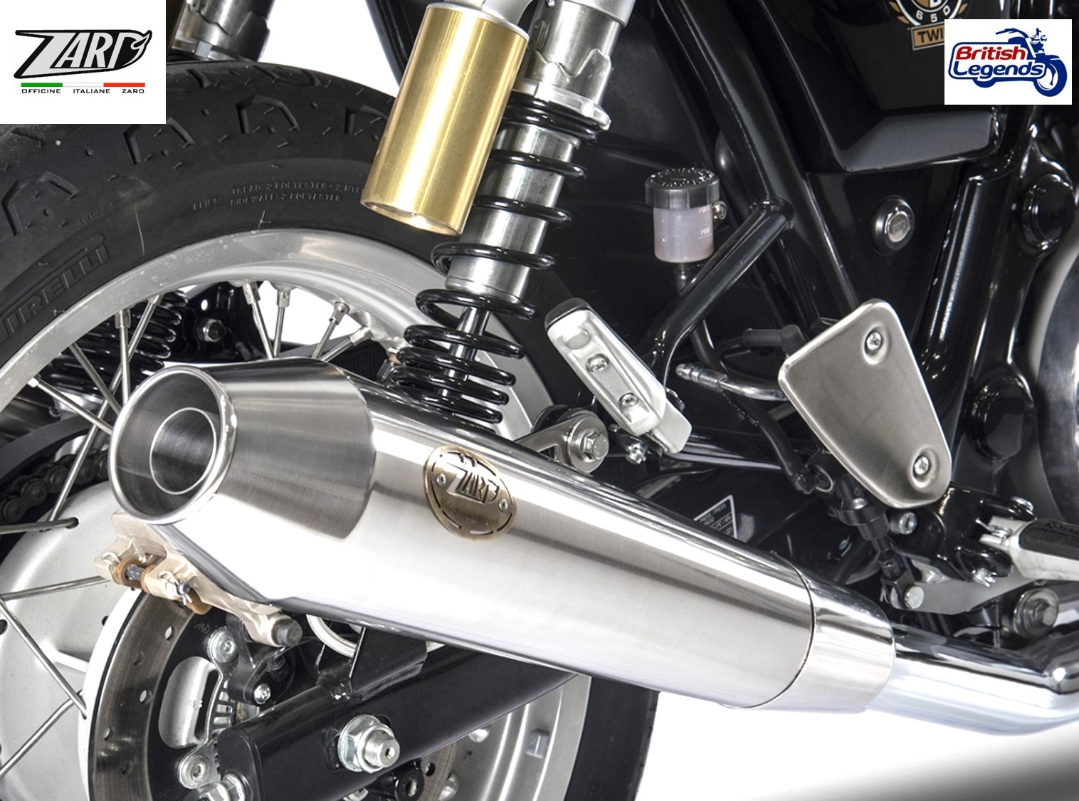 Silencieux Zard pour Royal-Enfield 650cc