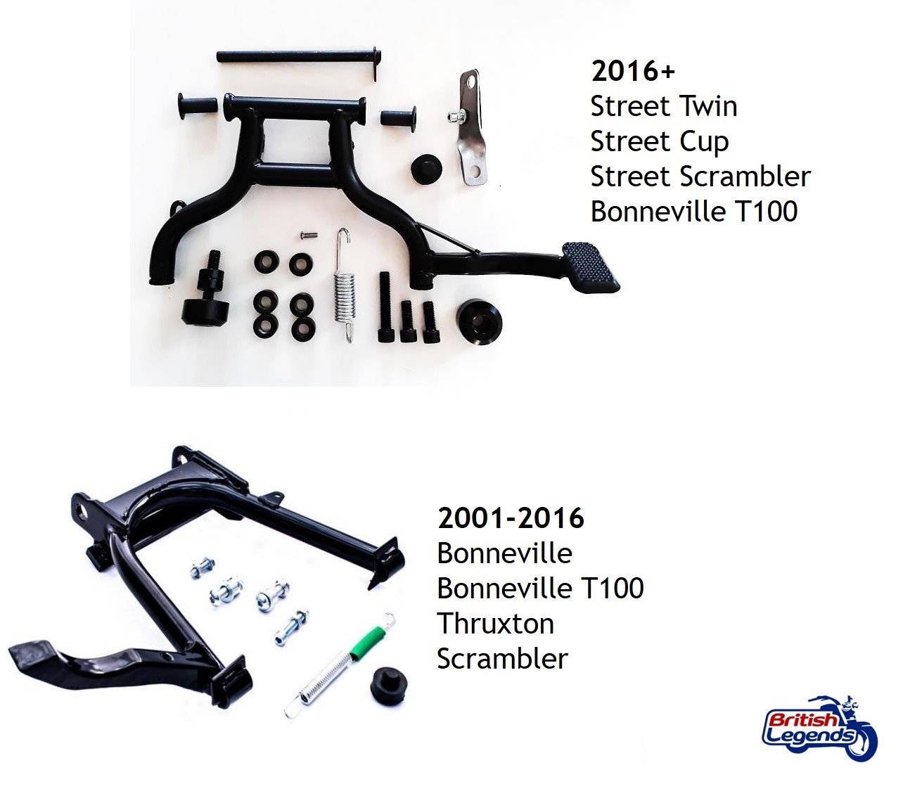 Kit de caballete central para Triumph Twins