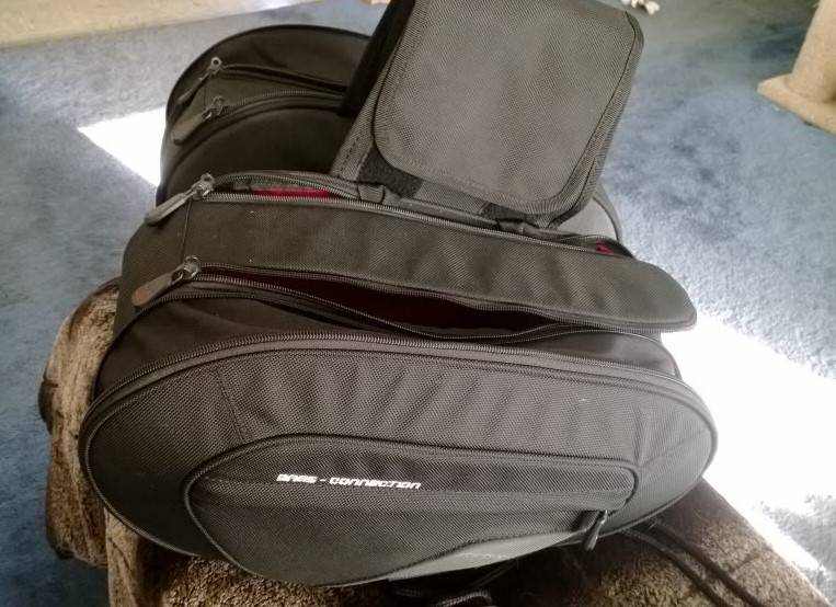 triumph speed twin bags