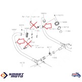 Eliminación de sondas O2/lambda Kawasaki W800