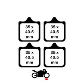 Sintered Brake Pads for Triumph Street Scrambler