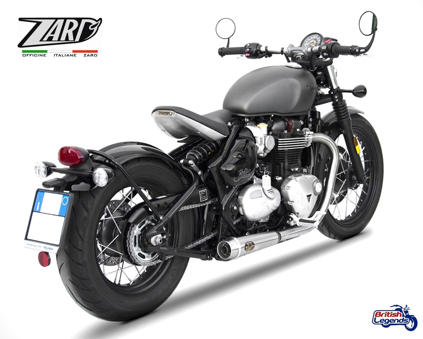Escape Zard para Triumph Bobber