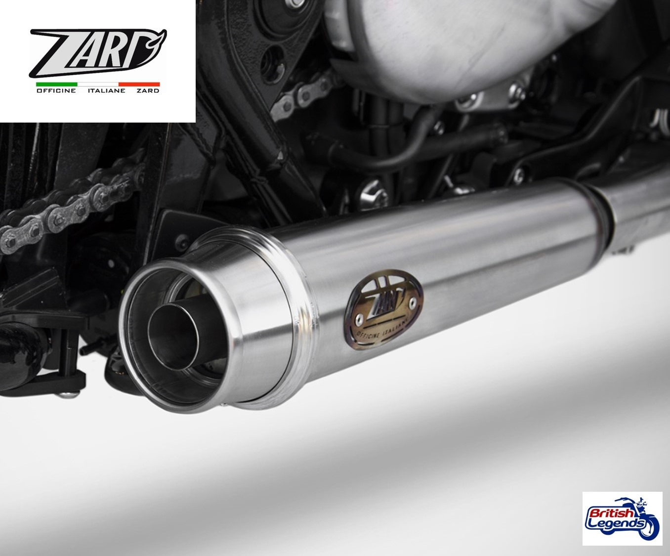 Zard Exhaust System for Triumph Bobber