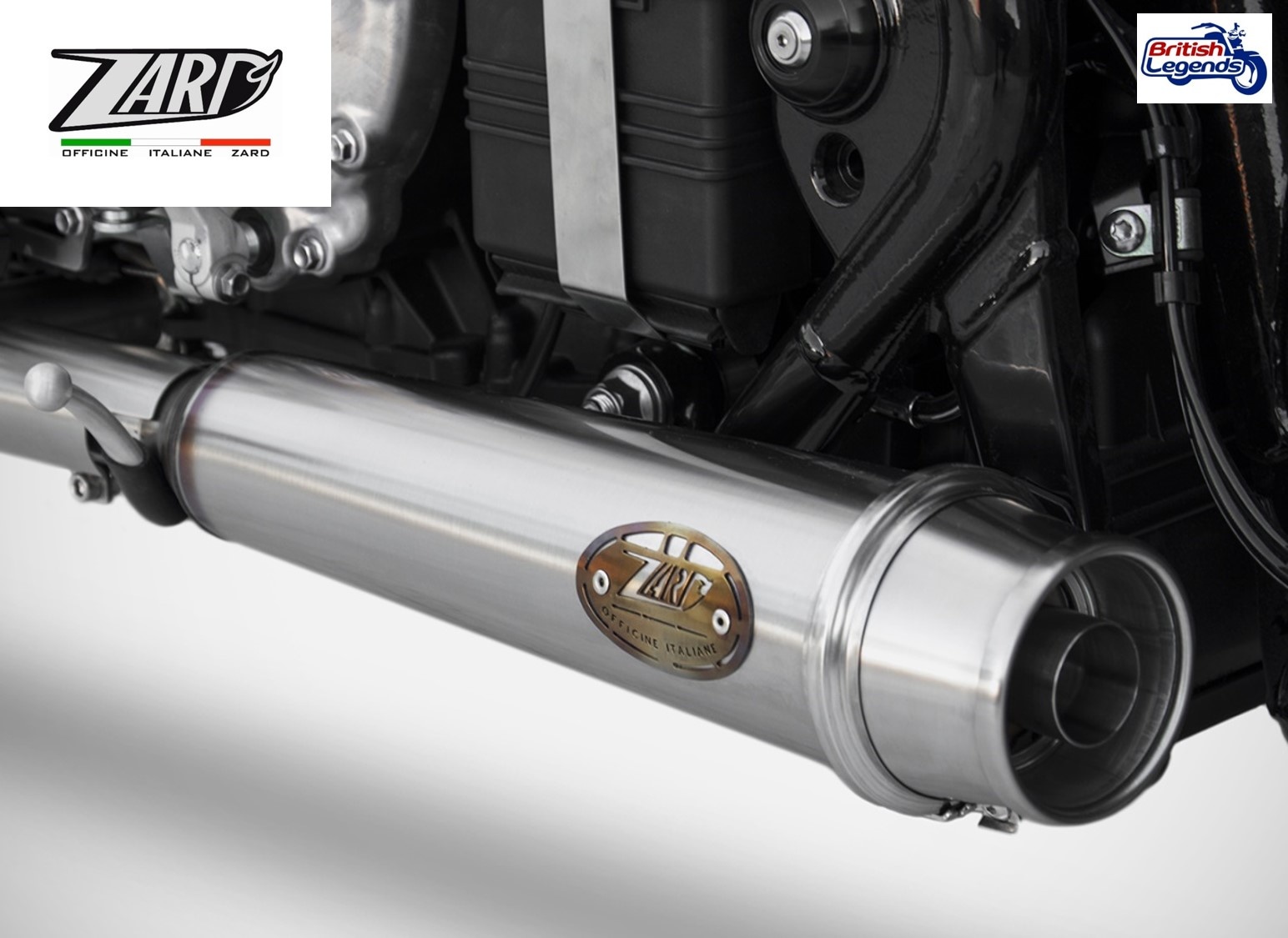 Échappement Zard pour Triumph Bobber