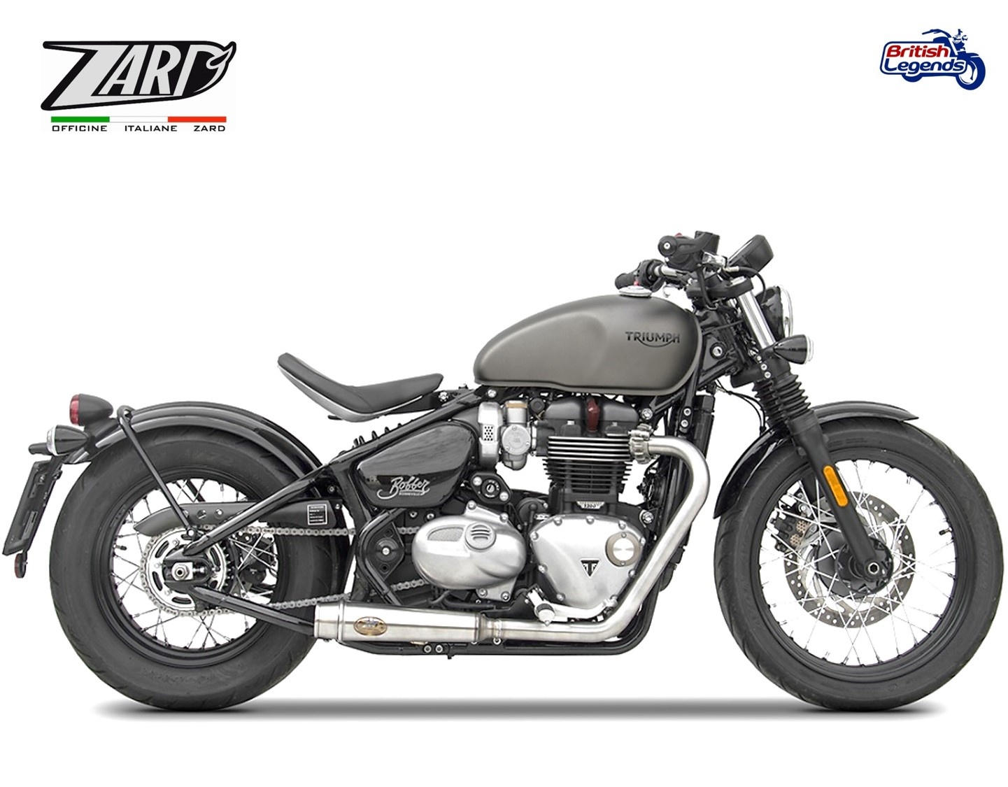 Escape Zard para Triumph Bobber