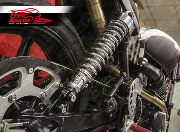 Elevador Trasero +35mm para Triumph Twins