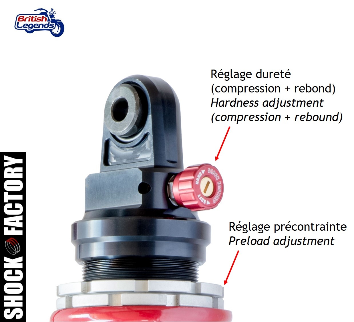 Shock Factory M-Shock para Speed Triple & Daytona