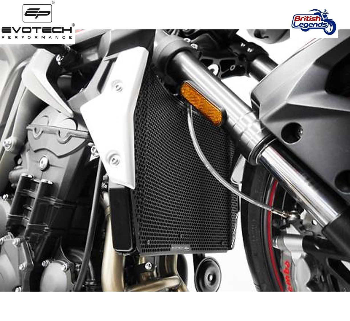Protection de Radiateur Triumph Street Triple