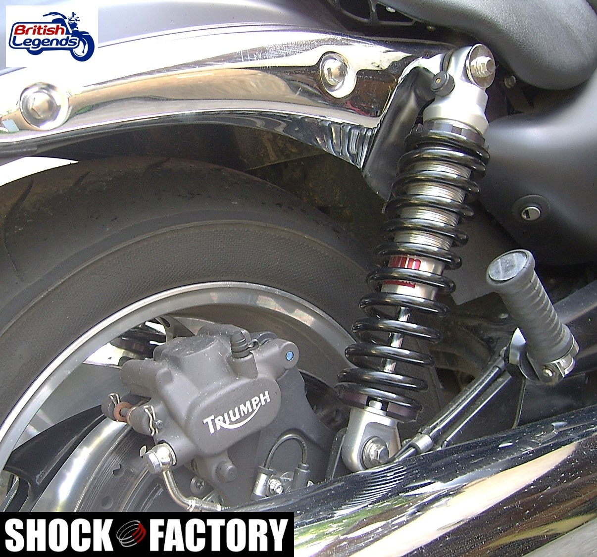 Shock Factory 2WIN pour Triumph America & Speedmaster