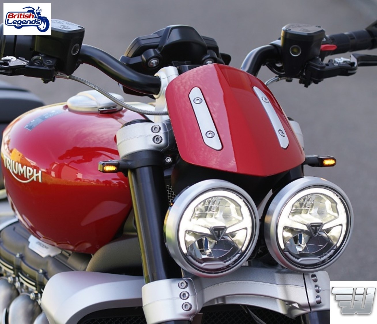 Clignotants Micro-LEDs Montage Spécial Triumph