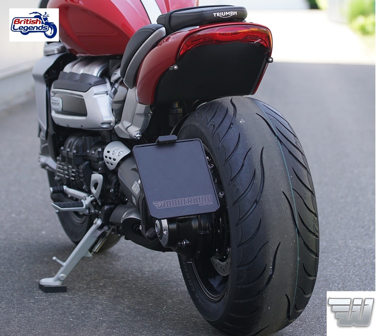 Side-Mount License Bracket for Triumph Rocket 3