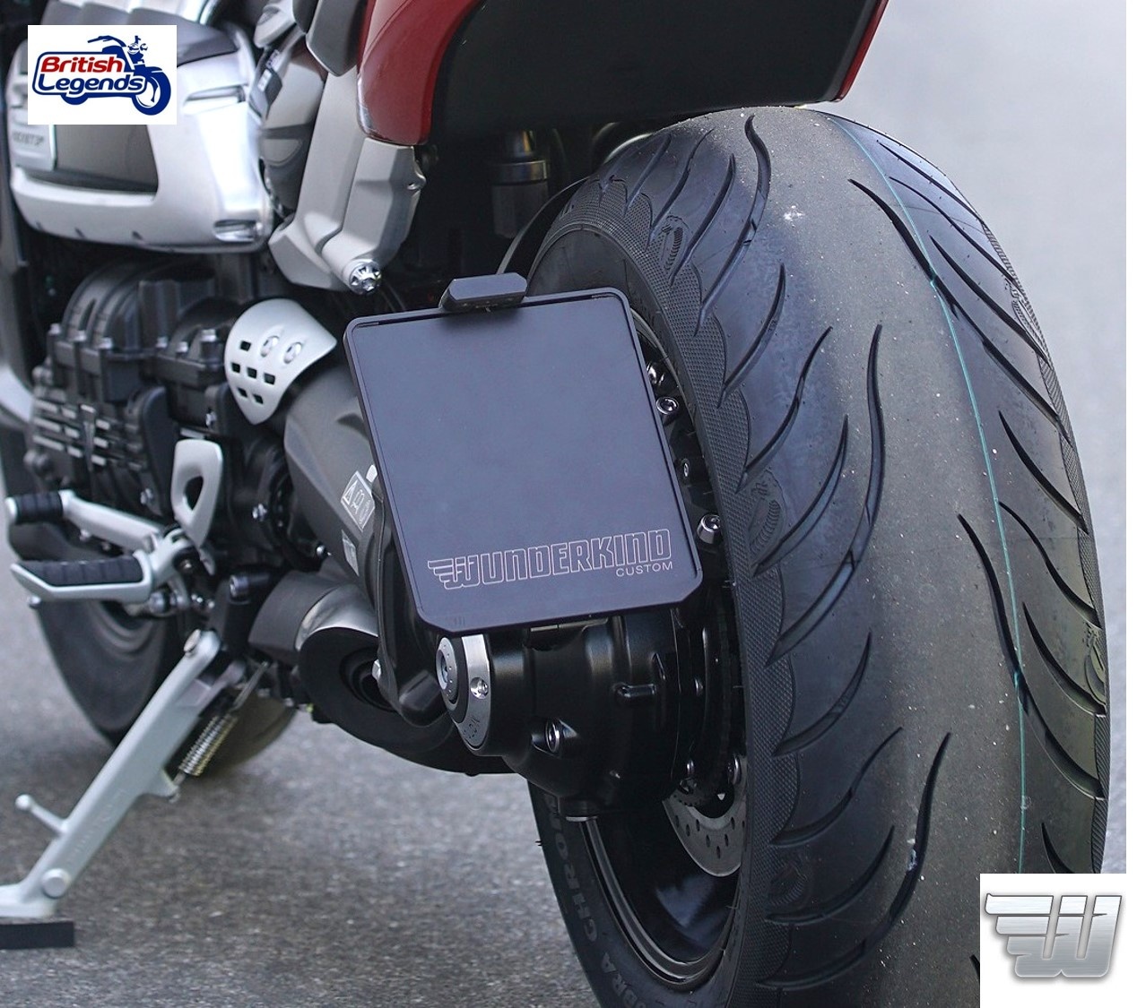 Side-Mount License Bracket for Triumph Rocket 3
