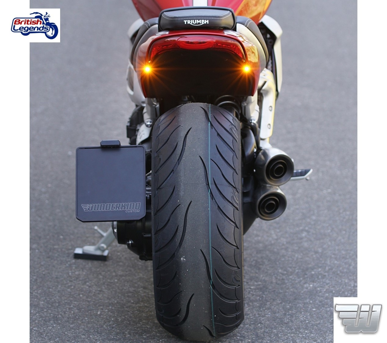 Side-Mount License Bracket for Triumph Rocket 3