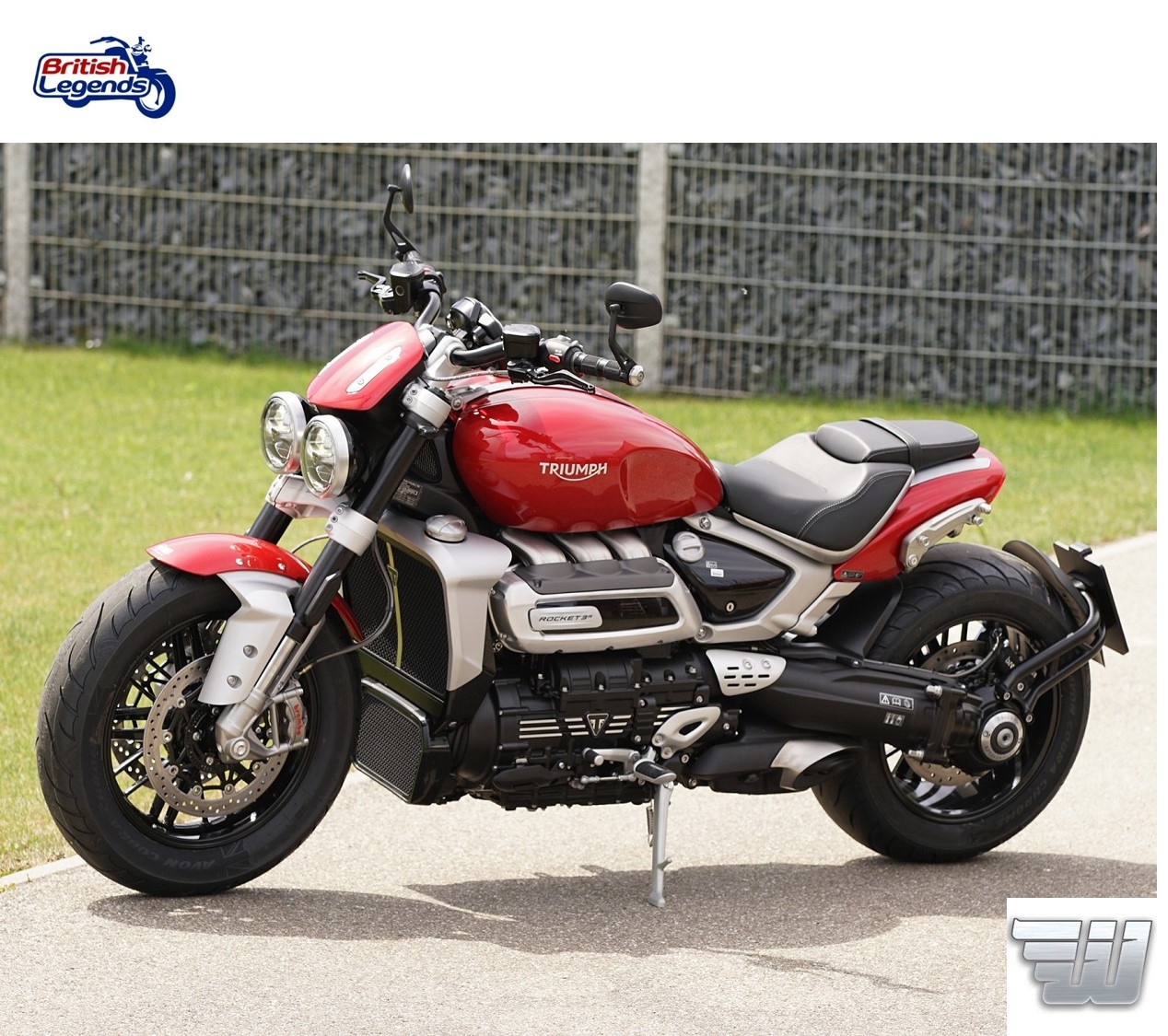 Porte-Plaque pour Triumph Rocket 3