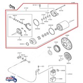 Replacement Starter Motor Kawasaki W650/W800