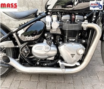 triumph bobber zard exhaust