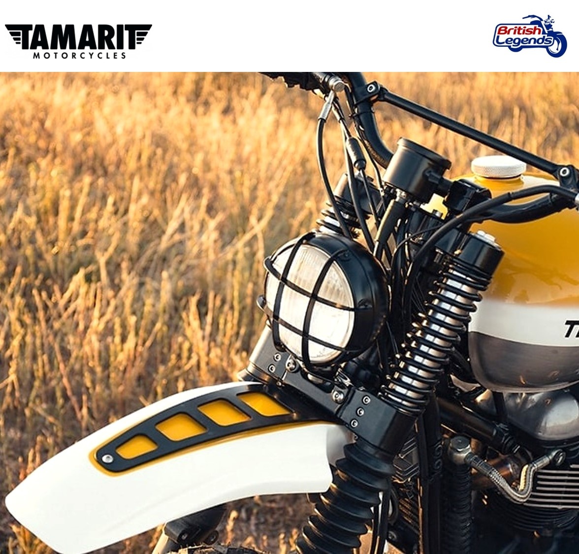 Flat-Track Headlight Kit for Triumph Twins