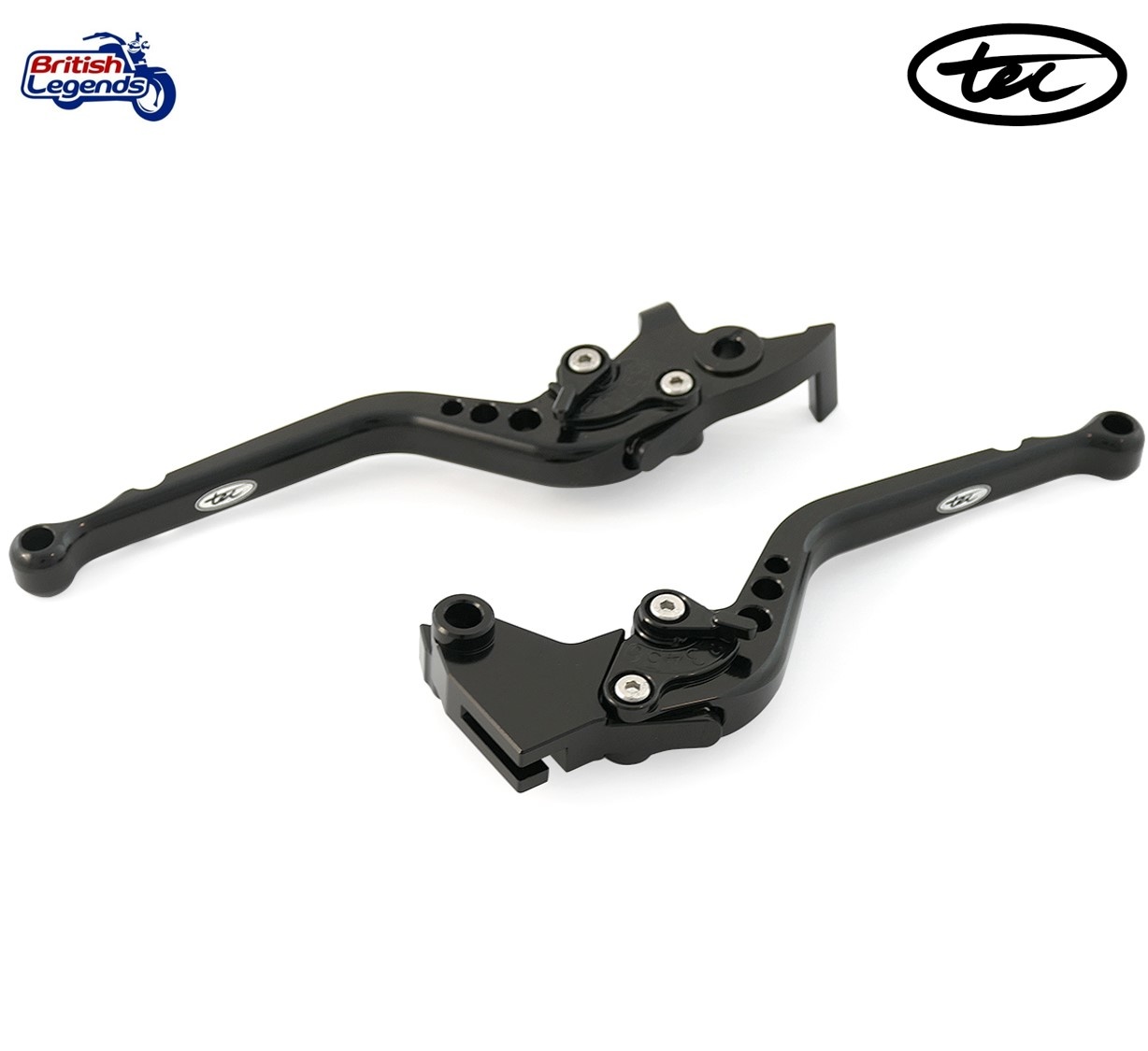 Palancas ajustables de alu macizo para Royal-Enfield