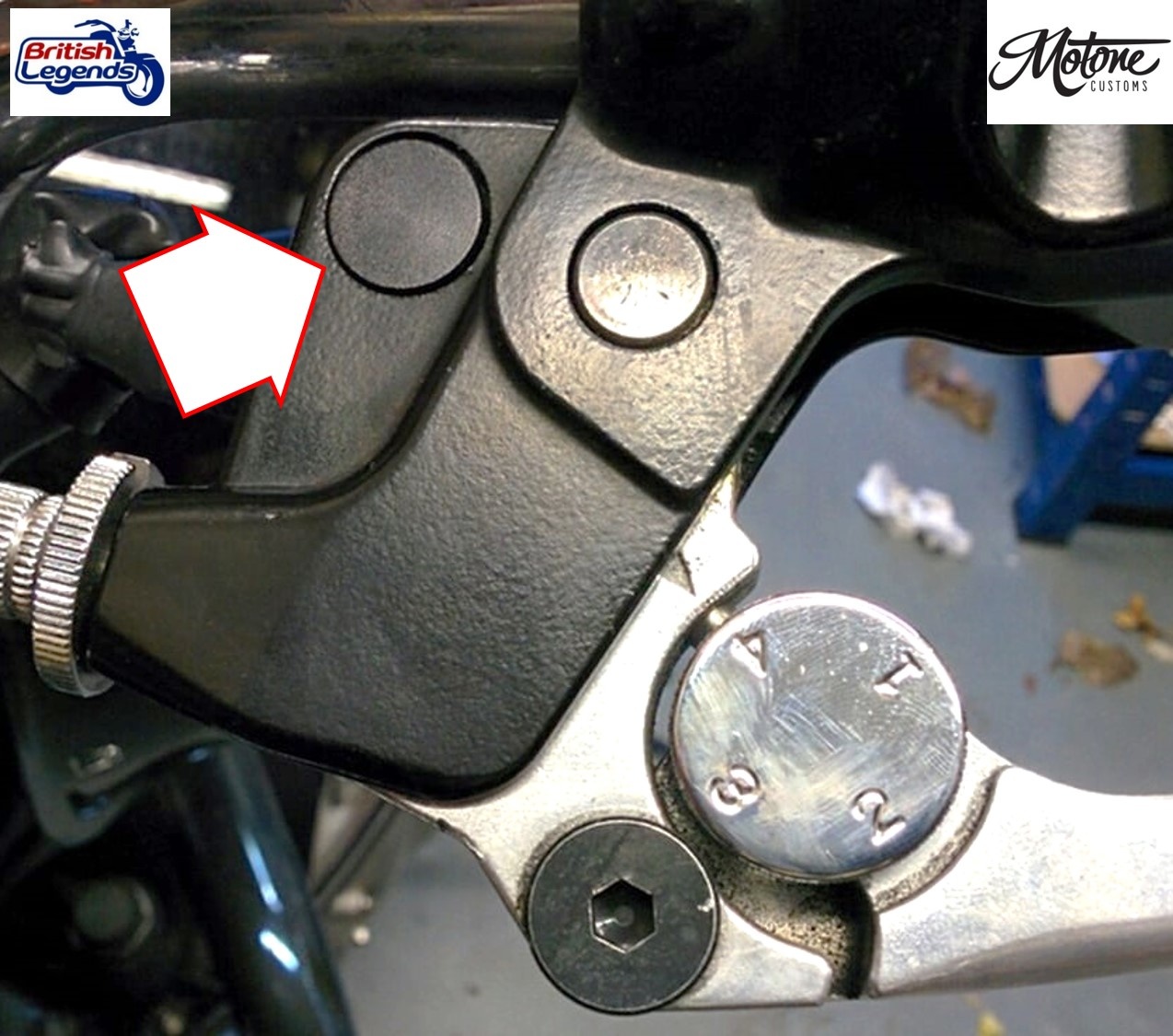 Mirrors Plugs / Blanks for Triumph Twins