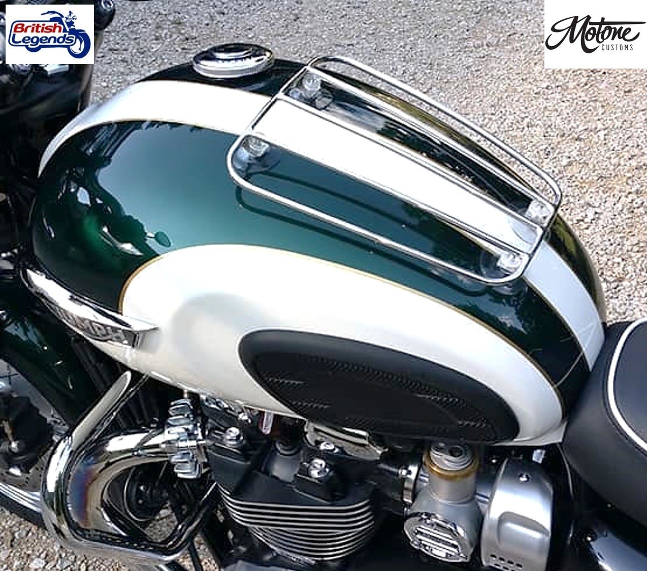 Portaequipajes de Tanque de Inox