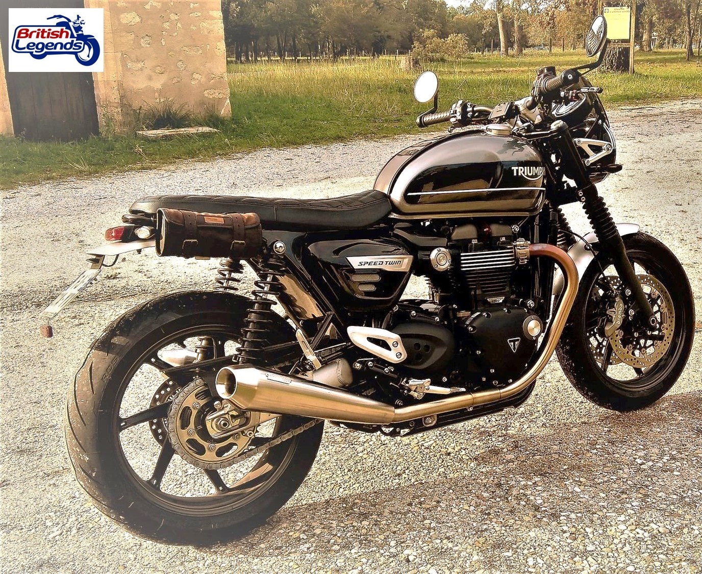 Porte-Plaque Court pour Triumph Speed Twin