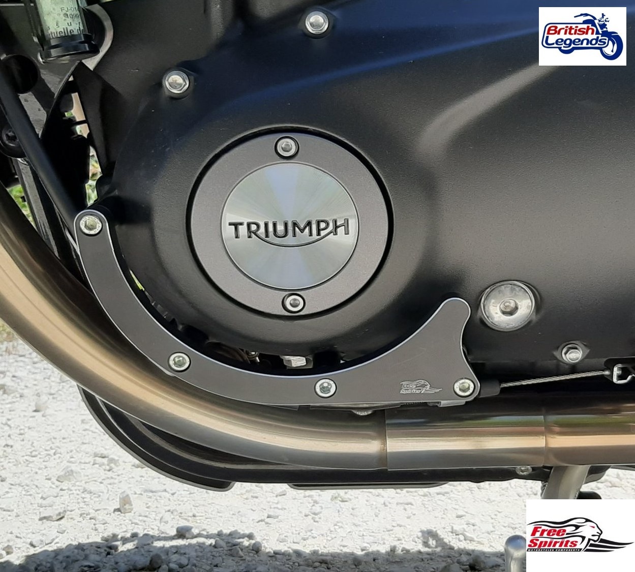 Protectores de motor para Triumph Twins 900/1200cc