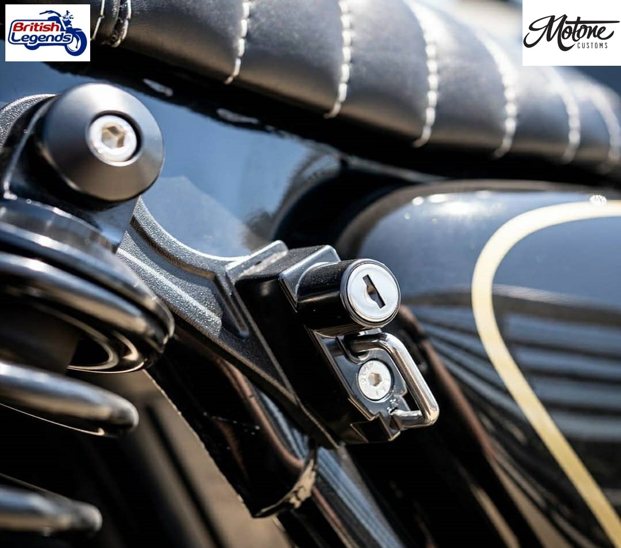 Antivol de Casque pour Triumph Twins