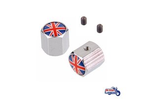 Valve Caps Union Jack