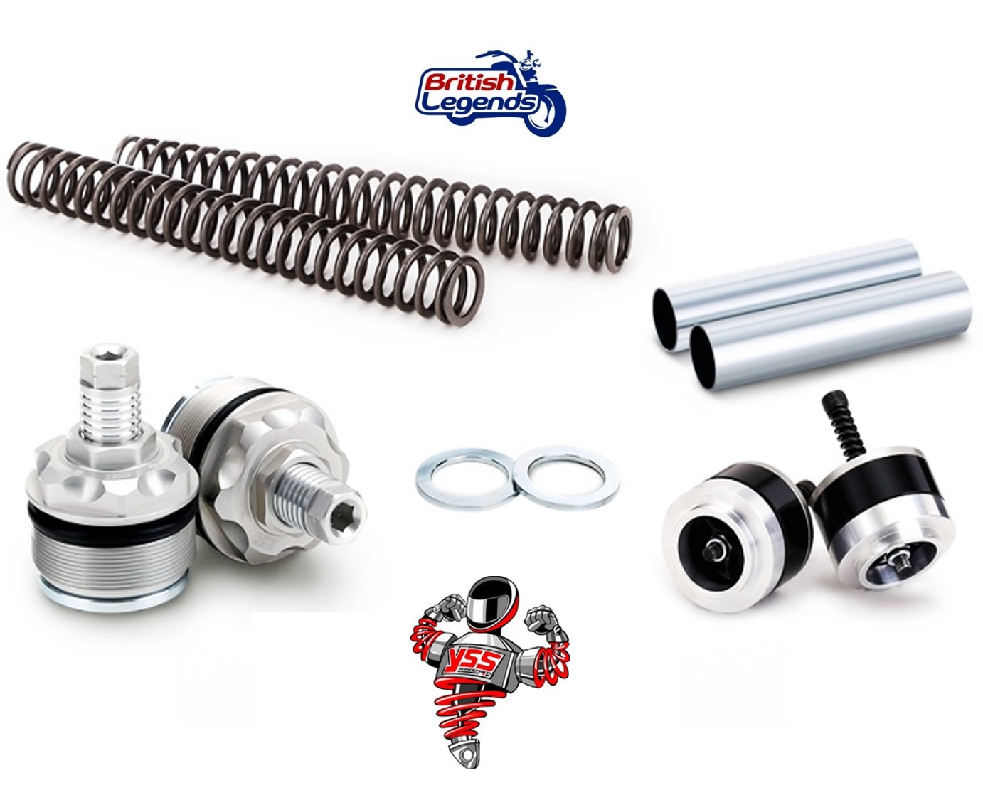 Kit upgrade de horquilla para Royal-Enfield 650cc