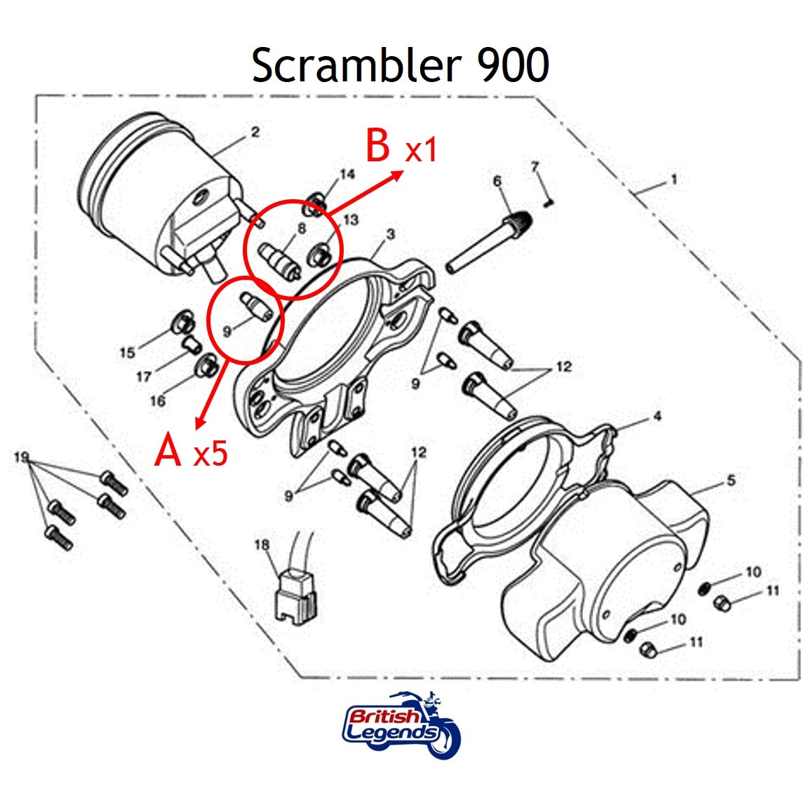 Minibombillas T6.5/T10 para Instrumentos Triumph