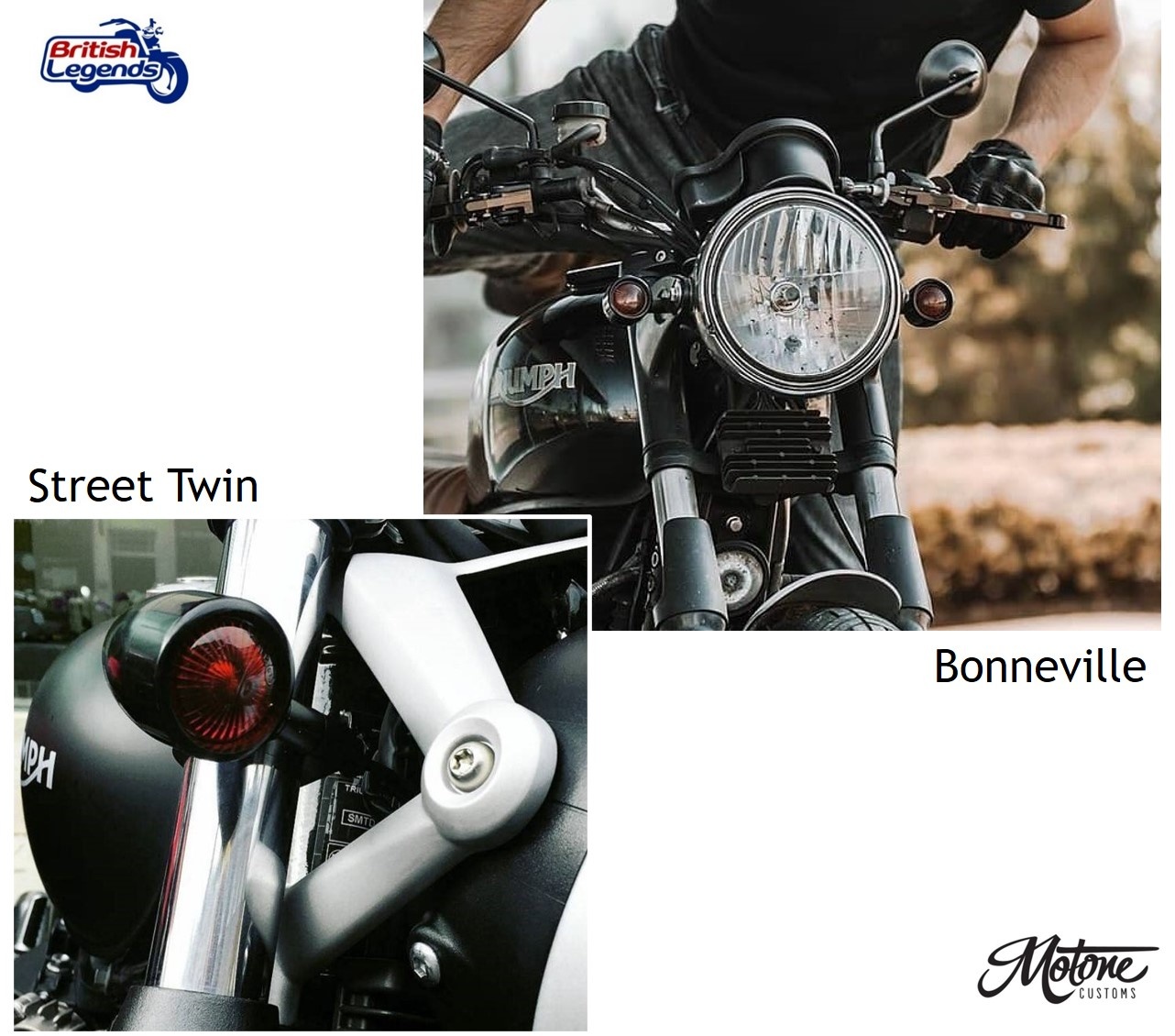 Intermitentes Bullets Motone en Aluminio Sólido